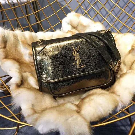 ysl niki baby black